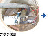 プラグ装着